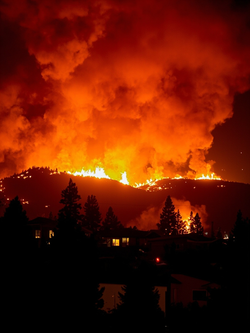 32 Homes Gone Overnight — Reno's Hawk Fire